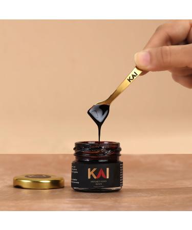 Kai Everyday Himalayan Shilajit, All Natural Vegan Shilajit Resin with Fulvic Acid & 80 Trace Minerals, Supports Energy, Focus & Daily Wellness, Zero Artificial Colors or Preservatives (20g) - Buy Online on GoSupps.com