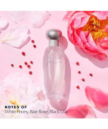 Est e Lauder Pleasures Eau de Parfum Spray with Notes of Lilies White Peonies & Jasmine | Women's Perfume 1.7 Fl Oz (Pack of 1) - Buy Online on GoSupps.com