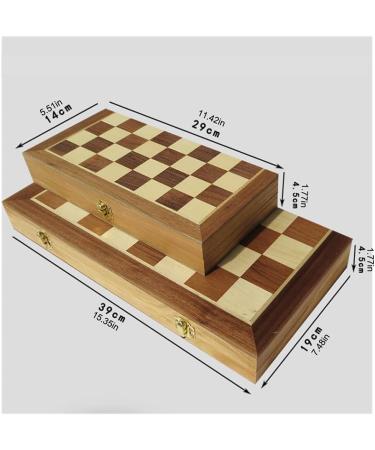 Chess Set Board with Portable Folding Board Travel Toy Family Games Outdoor Indoor Board Game (Size : Large) (Large) - Buy Online on GoSupps.com
