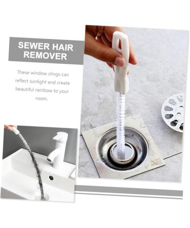 TEHAUX 10pcs Drain Cleaning Sticks - Effective Hair Catcher & Sewer Brush for Clogs Sink & Pool - Ultimate Drain Cleaning Solution - Buy Online on GoSupps.com