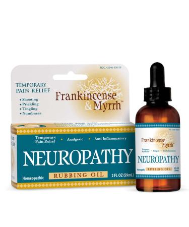 Frankincense & Myrrh Frankincense & Myrrh Neuropathy Rubbing Oil 2 fl oz (59 ml)