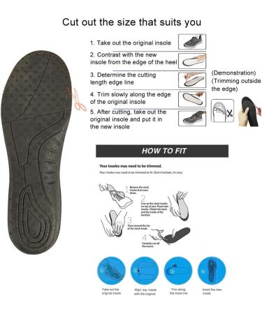 Brrnoo Magnetic Massage Insoles | Healthy Breathable Foot Acupoint & Reflex Massage | Promote Blood Circulation | Small Size 35-41 - Black - Buy Online on GoSupps.com