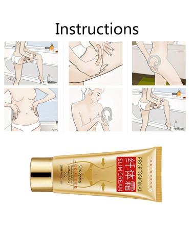 Slim Cream 60g - Effective Anti-Cellulite Fat Burner for Weight Loss & Slimming | International Shipping Available - Buy Online on GoSupps.com