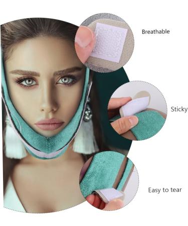 Outanaya 1pc Thin Face Belt Lift Mask Face Tape Face Bandage Face Tiaras for Green Graphene 60X10.5X1cm Green - Buy Online on GoSupps.com