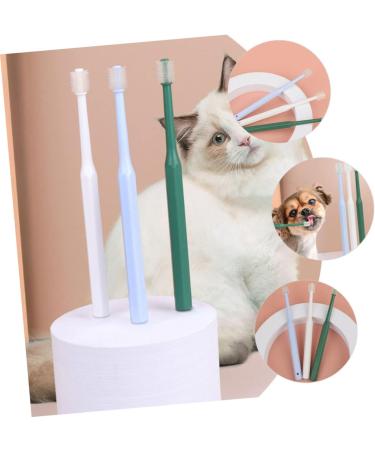 Balacoo 4pcs 360 Shop Kittens Oral Plastic Long Soft-Bristle Portable Stick Pet Reusable Pets Puppy Teeth Cleaner Supplies Degree Manual Dog Kitten Travel for Practical 1 count (Pack of 1) Assorted Color - Buy Online on GoSupps.com
