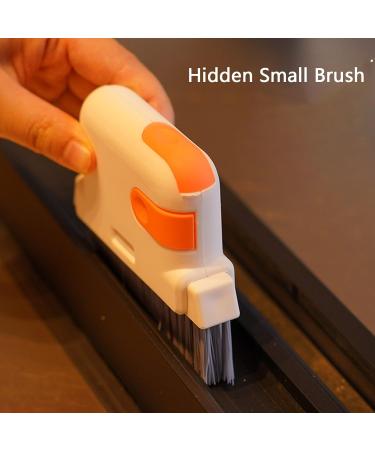 Window Sill Cleaner Tool 2 in 1 Groove Cleaning Brush Crevice Cleaning Brush Crevice Window Slot Multifunctional Deepening Gaps Cleaning Detachable Brush(Blue) - Buy Online on GoSupps.com