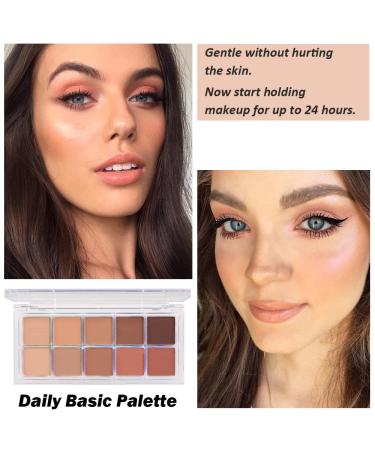 AMY'S DIARY Nude Pink Matte Eyeshadow Palette - 10 Cool Toned Shades (05) - Buy Online on GoSupps.com