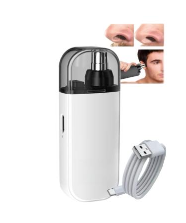 Konika Nose Hair Trimmer Electric Nose Hair Trimmer Portable Nose Hair Trimmer Konica Nose Hair Trimmer Pikapipy Nose Hair Trimmer Ipx7 Waterproof for Men White