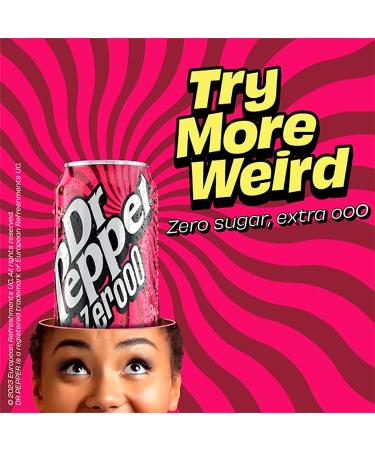 Dr Pepper Zero 8 x 330ml - Sugar-Free Soda Multipack for Refreshing Taste - Buy Online on GoSupps.com
