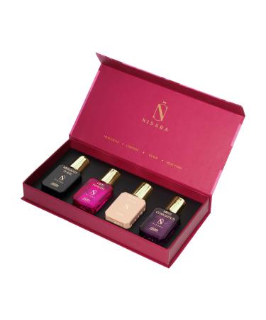 Nisara Long Lasting Women Perfume Gift Set 4x15ml for Christmas & New Year with | Travel & Pocket friendly perfume kit for all occasions | Gift For Sister Wife Friend Girlfriend & Mother - Buy Online on GoSupps.com