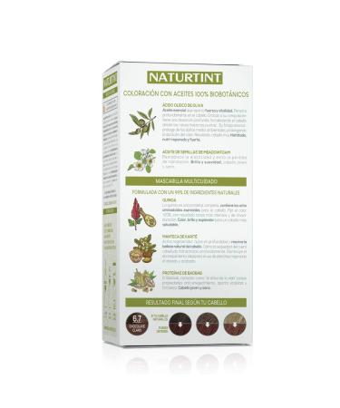 Natureint Biobased Hair Color 6.7 Chocolate Blonde Dark | Ammonia-Free Natural Ingredients | 170ml - Eco-Friendly Hair Dye - Buy Online on GoSupps.com
