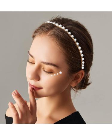 1650 Pcs Self-Adhesive White Pearl Stickers for Crafts, Hair, Face, Nail, and Cell Phone Decor - 3mm/4mm/5mm/6mm - Buy Online on GoSupps.com