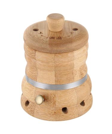 Lurrose 1 set of moxibusion box MOXA Vascular tools Massage tools Massage tools cone holder wood holder stand Moxibusion burner spiral bamboo tube Test kit for reagents