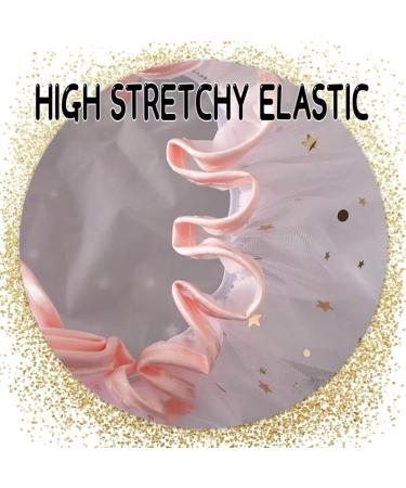 Waterproof Reusable Shower Cap for Women & Kids - Blue | Medium Size Double Layer Hair Protection Cap - PEVA Waterproof | Bath Cap - Buy Online on GoSupps.com