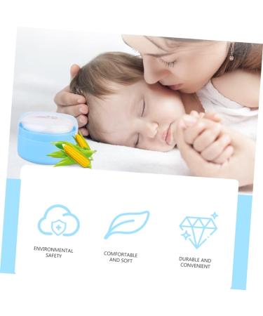 TOYANDONA Box Body Powder Box Infants Loose Powder Compact Container Powder Puff and Container Body Powder Container Infant Powder Puff Kids Suit Textile Cotton Applicator Compression Travel - Buy Online on GoSupps.com