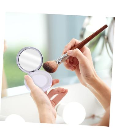 Healeved 2pcs Dispensing Empty Toner Cosmetic Pot Finish Powder Jar Loose Powder Compact Glass - Buy Online on GoSupps.com