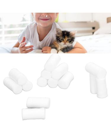 Yosoo Health Gear 5-Pack Cotton Tooth Rolls - Absorbent Mouth-Nose Blood Plugs for Kids & Adults - Soft Wound Accessories for Home Use - Buy Online on GoSupps.com