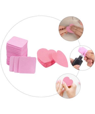 PartyKindom Lingettes Non Pelucheuses Dissolvantes pour Vernis Ongles 400 Pcs Format Compact Coton Rose et C ur Rose Nettoyage Ongles Manucure Domicile - Buy Online on GoSupps.com