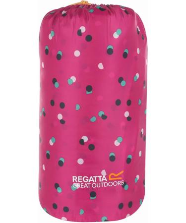 Regatta Kids Maui Sleeping Bag Pink - Cabaret Polka Dot | Lightweight Comfortable Ideal for Travel | International Shipping Available - Buy Online on GoSupps.com