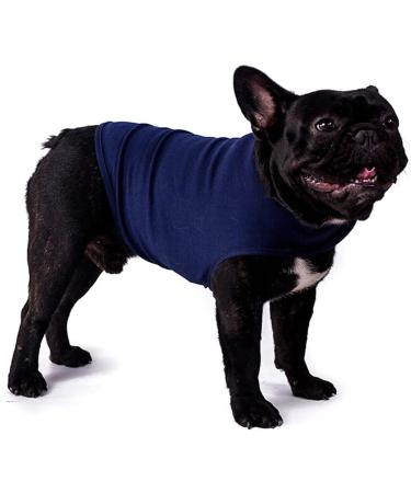 Buy Anti-Fear Dog Jacket | Sedative Shirt for Pet Stress Relief | XL Navy Blue Thunder Wrap - Buy Online on GoSupps.com