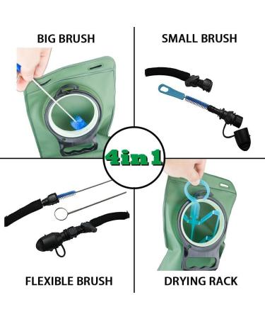 WACOOL 2L BPA Free Hydration Pack Bladder - Leak-Proof Water Reservoir with Cleaning Kit - Buy Online on GoSupps.com