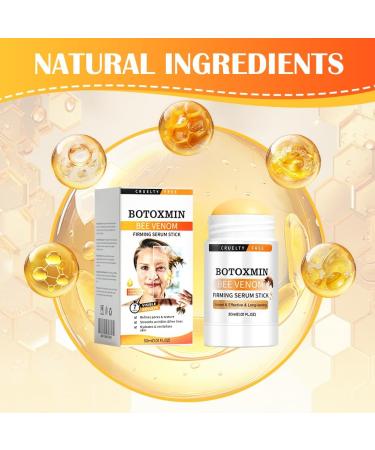 AOOWU Bee Venom Facial Serum Stick Bee Venom Firming Serum Stick Advanced Firming & Wrinkle Reducing Cream for Body Lift Firms Skin and Plumps - Buy Online on GoSupps.com