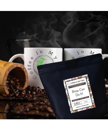 Brew Can Do It! | Freshly Roasted Whole Coffee Beans - 200g | Medium Roast Arabica Blend - Buy Online on GoSupps.com