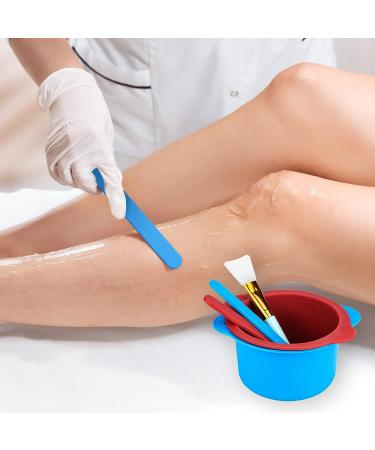 Silicone Wax Warmer Liner 2pcs - Non-Stick Insert for 16oz Electric Waxing Kit with Spatulas & Brushes - Reusable Wax Pot Replacement for Hair Removal - Buy Online on GoSupps.com