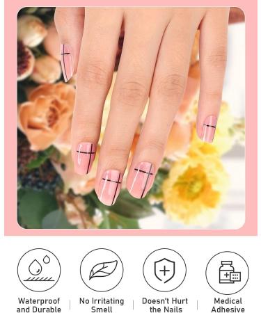 Kalolary Gel Nail Polish Strips Nail Gel Art Sticker Waterproof Full Nail Wraps Decal Sets with Scissors Nail File and Stick for Women Girls Nail Art Decor (UV/LED Lamp Required)-11 - Buy Online on GoSupps.com
