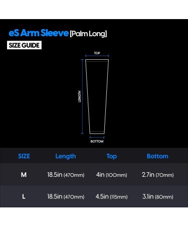 Buy Pulsar eS ARM Sleeve (Palm Long Medium) - Black | International Shipping Available - Buy Online on GoSupps.com