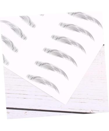 Balacoo 2 Pairs Stickers Waterproof Imitation Eyebrow Transfer Stickers Bionic 6d Eyebrow Stickers - Buy Online on GoSupps.com