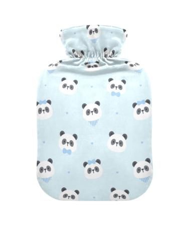 Hot water bottles with cover Cute Panda Bear hot water bag for pain relief headache hot water bag 2 liters