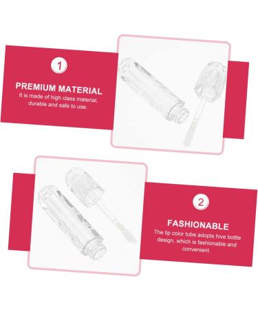 Healvian Lip Gloss Making Kit 6 Lip Gloss Tubes 3ml Refillable Portable and Elegant for Projects - Buy Online on GoSupps.com