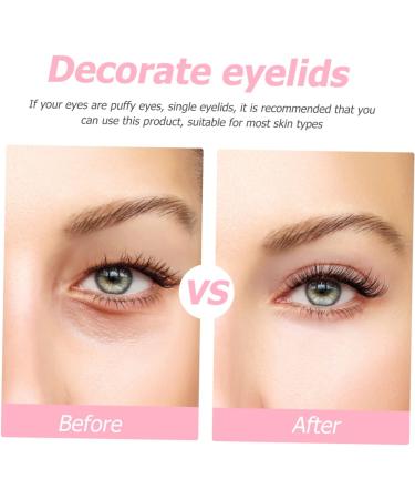 Angoily 2 Sets Lace Double Eyelid Sticker Stickers Make up Kit Traceless Cosmetic Accessories Cosmetics Eyes - Buy Online on GoSupps.com