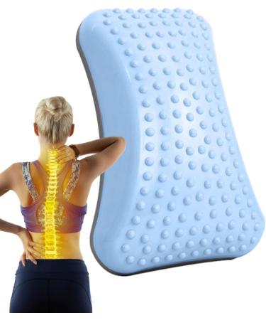 Frifer Refresh Ergonomic Back & Lumbar Support Pillow | Inflatable Posture Correction Device for Spine & Lower Back - Stretching & Support - Blue - Buy Online on GoSupps.com