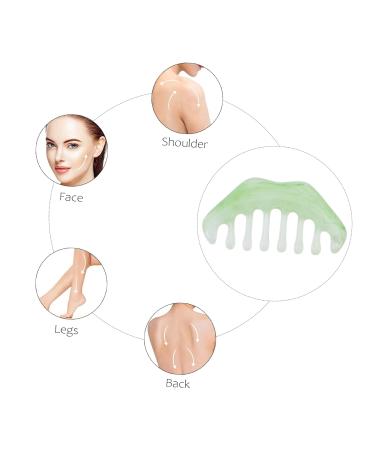 Beaupretty 15-Piece Afro Massage Comb Set | Women's Hairbrush & Men's Body Massage Tools | Pink Crystal & Resin Hair Care - Buy Online on GoSupps.com