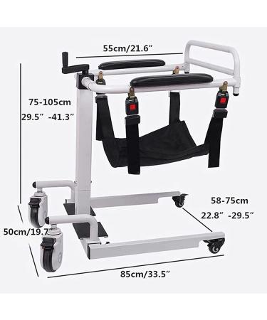 Wheelchair Lift Multifunctional Handicap Lift Crane for Lifting and Transferring Patients Suitable for Disabled Elderly Home Care (Color : B) - Buy Online on GoSupps.com