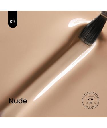 MEGIOR Nude Gel Nail Polish 15ml Gel Polish 1PCS Soak Off UV LED Nail Gel Polish for Nail Art Manicure Salon DIY Home for Women Girls Nails Gift - Buy Online on GoSupps.com
