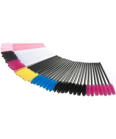 50 Pcs Disposable Eyelash Brushes Mascara Wand Applicator Brushes Cosmetics Eyewand Brushes Makeup Applicators Pink Easy to Operate - Buy Online on GoSupps.com