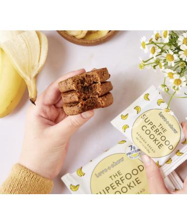 Love + Chew Banana Bread Minis - 18 Count | Gluten-Free & Vegan Soft Baked Cookies | Paleo & Non-GMO Snacks - High Protein Almond Snacks - Buy Online on GoSupps.com