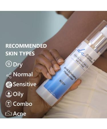 Doctor Cosmedical AHA Exfoliating Moisturizer | 12% Lactic Acid Exfoliate & Moisturize | Alpha Hydroxy Acid Exfoliating Face Cream | Lactic Acid Cactus & Yeast Extract Moisturizer| 6.0 Oz / 196g - Buy Online on GoSupps.com