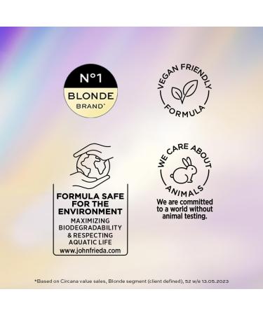 John Frieda Violet Crush Intensive Violet Shampoo for Blonde Hair 250 ml - Buy Online on GoSupps.com