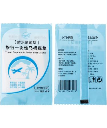 Toilet mat BMBN 50Pcs Disposable Toilet Seat Cover Waterproof Antimicrobial Paper Mat Pad - Buy Online on GoSupps.com