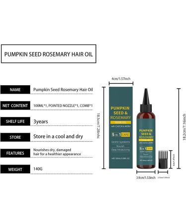 Nourishing Hair Oil | 100ml Nourishing and Volumizing Oil | Non-Greasy Restructuring Treatment for Damaged Hair | For Women and Men | Travel - Buy Online on GoSupps.com
