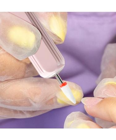 Electric Nail Drill Kit | Electric Polishing Set with Nail Drill - Compact Portable Design Electric Filer Hand Foot Care Tool for Nail Grind Sakura Pink English Version  - Buy Online on GoSupps.com