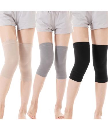Thermal Knee Brace for Women - Elastic Arthritis Compression Sleeve for Cycling Running & Sports - Small Black Knee Pad - Buy Online on GoSupps.com