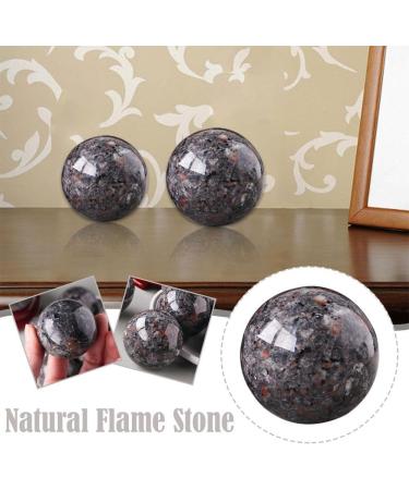 Jkapagzy Natural Yooperlite Crystal Ball Stone Fluorescent Stone Accessories Decoration Energy Room Reiki Ge Aquarium Specimens 5cm/1.96 Inch 1pcs - Buy Online on GoSupps.com