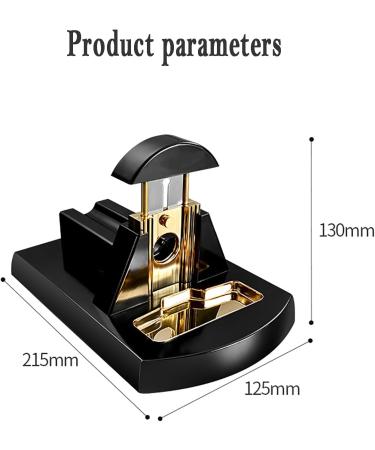 Desktop Cigar Cutter Metal Stainless Steel Cigar Cutter Sharp and Smooth Smooth Cut Surface a for Cigar Lovers - Buy Online on GoSupps.com