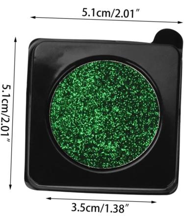 Beavorty 2pcs Glitter Eyeshadow Palette green glitter eyeshadow green eye makeup eye shadow for women flash - Buy Online on GoSupps.com