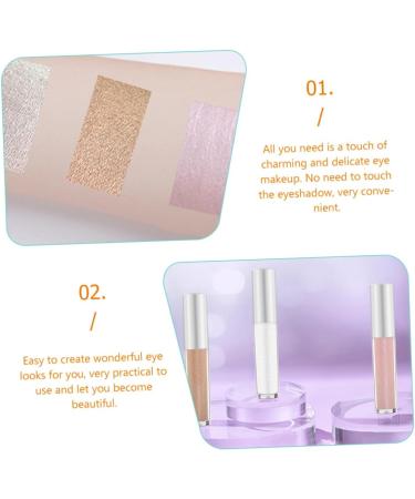 Didiseaon 6 Pcs Polarized Monochrome Eyeshadow Eye Glitter Makeup Korean Pearlescent Cosmetic Plastic Miss - Buy Online on GoSupps.com